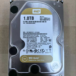 Disque dur mécanique WD Gold 1 To 3,5 pouces <span class=keywords><strong>WD1005FBYZ</strong></span> 128 Mo de cache Interface SATA 1T - Product Image 1
