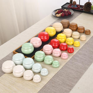 حاوية شاي ماتشا الصغيرة ، أغطية علب شاي صغيرة محكمة الغلق ، علب سيراميك للأكياس الفضفاضة ، تخزين منزلي محكم الغلق - Product Image 6