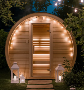Sauna extérieur <span class=keywords><strong>de</strong></span> style tonneau rustique moderne Bancs <span class=keywords><strong>de</strong></span> <span class=keywords><strong>cabane</strong></span> Cheminée Poêle à chaleur électrique pour la retraite <span class=keywords><strong>en</strong></span> forêt <span class=keywords><strong>Construction</strong></span> <span class=keywords><strong>en</strong></span> bois massif - Product Image 6