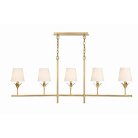 Lustre moderne de style français avec abat-jour en tissu, finition dorée, lampe suspendue inclinée en métal pour salle à manger, îlot, salon, hôtel
