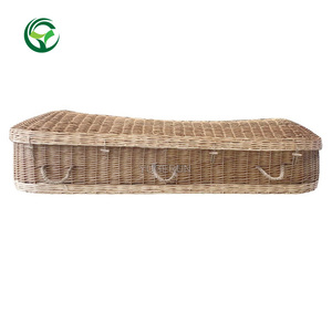 Biyobozunur cenaze sepeti tabutlar ucuz eko tabut malzemeleri hasır tabut tabut - Product Image 3