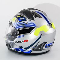 Casques de moto certifiés ECE Dot, casque de style populaire pour les casques intégraux personnalisés Maskece de moto