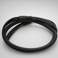 Câble d'alimentation hybride DMX PowerCON 3 broches 20A 13AWG avec connecteur XLR pour éclairage de scène, spectacles en direct et événements itinérants