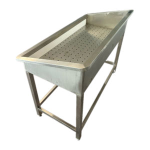 Tablero de drenaje de acero inoxidable VICTORY KITCHEN, soporte de clasificación de salmuera para hoteles y restaurantes, suministro de drenaje de verduras - Product Image 2