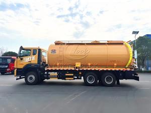Camión cisterna HOWO 6x4 MAN 350HP, tanque de aguas residuales de 24000L, varias bombas de vacío disponibles, suministro directo de fábrica, exportación global - Product Image 2