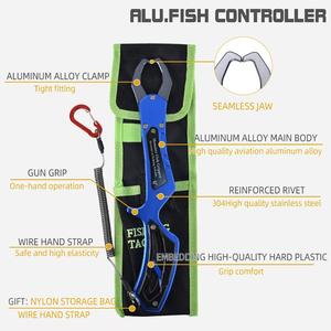 Pince à poisson Hg Monster en alliage d'aluminium, rouge, bleu, argent, violet, équipement de pêche en plein air - Product Image 3