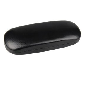 Custodia personalizzata per occhiali in pelle sintetica nera per bambini occhiali da vista a buon mercato con struttura in metallo rettangolo Custom Logo borse per occhiali da vista - Product Image 1