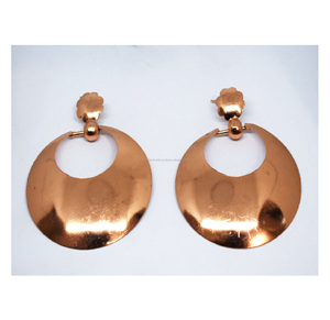 High Quality Handmade <b>Jewelry</b> for Women Fashion <b>Jewelry</b> Earring New Product <b>Design</b> Pure Copper Earrings - Product Image 1