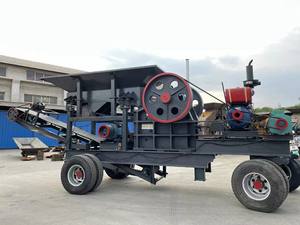 Mobiler Dieselmotor-Steinbrecher PE250x400 Backenbrecher mit max. 20t/h Kapazität Motor & Lager für Bergbau & Bauwesen - Product Image 6