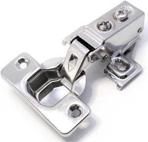 <span class=keywords><strong>Bisagras</strong></span> Metálicas <span class=keywords><strong>de</strong></span> Brazo Corto <span class=keywords><strong>de</strong></span> 26mm con Cierre Suave para <span class=keywords><strong>Puertas</strong></span> Delgadas <span class=keywords><strong>de</strong></span> Gabinetes - Product Image 1