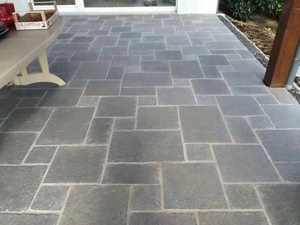 Carreaux de <span class=keywords><strong>calcaire</strong></span> gris dégringolé motif en zigzag pour revêtement de sol extérieur et intérieur - Product Image 3
