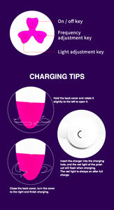 Nuovo Massaggiatore per Adulti, Stimolatore Punto G con Vibrazione, Bacchetta AV in Silicone con Luci Colorate, Giocattolo Sessuale per Adulti - Product Image 4