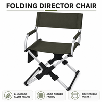 Chaise de jardin moderne en aluminium ultraléger 600D Oxford noire, mobilier d'extérieur, pliable, portable, pour le camping, la plage, le pique-nique, l'école