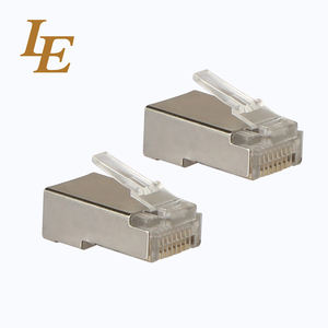 Conector Modular RJ45 UTP 8p8c CAT5E Cat6 de Alta Calidad, Cobre, 16A - Product Image 5