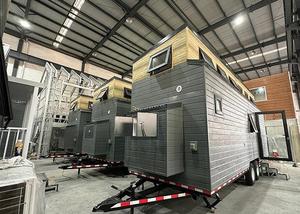 บ้านคอนเทนเนอร์ 2-3 ห้องนอน บ้านพักอาศัยเคลื่อนที่หรูหรา วิลล่า โรงแรม ขนาด 40 ฟุต 20 ฟุต สำเร็จรูป แบบโมดูลาร์ ขยายได้ เป็นมิตรกับสิ่งแวดล้อม อาคารสำนักงาน - Product Image 5