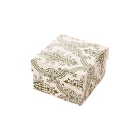 Boîte à montre rectangulaire en papier avec couvercle et plateau, en stock usine, pour bracelet minimaliste, emballage cadeau et présentation, modèle 582
