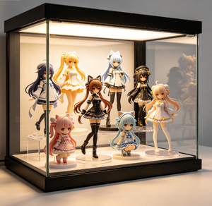 Vitrina de Acrílico Transparente Personalizada de Fábrica XFL, Caja de Almacenamiento Transparente Premium para Figuras Coleccionables de Anime - Product Image 5