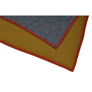 Edredón de Invierno BLUE PHOENIX, Grueso, 100% Lana, Diseño Geométrico Jacquard, <span class=keywords><strong>Reversible</strong></span>, Antipilling, Hecho a Mano - Product Image 5