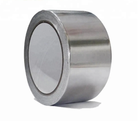 Ruban adhésif en aluminium anti-âge pour protection d'étanchéité, épaisseur 0,05 mm, 75 mm, 50 m