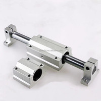 Bloc de glissement linéaire à roulement à billes 30 mm en acier chromé SC30 pour CNC, vente en gros