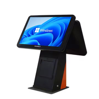 Sistem POS Layar Sentuh All-In-One Mesin Terminal Kasir Toko Ritel Dukungan Multi-Bahasa untuk Multilingual