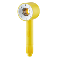 Pommeau de douche à bulles Nano coloré à double fonction avec accessoire de robinet de salle de bain à arrêt d'eau en un clic