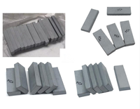 Bandes plates en carbure de tungstène YG6 YG8 pour outils de travail du bois, pointes brasées en carbure cémenté, vente en gros, OEM, 100% carbure vierge, excellente résistance à l'usure