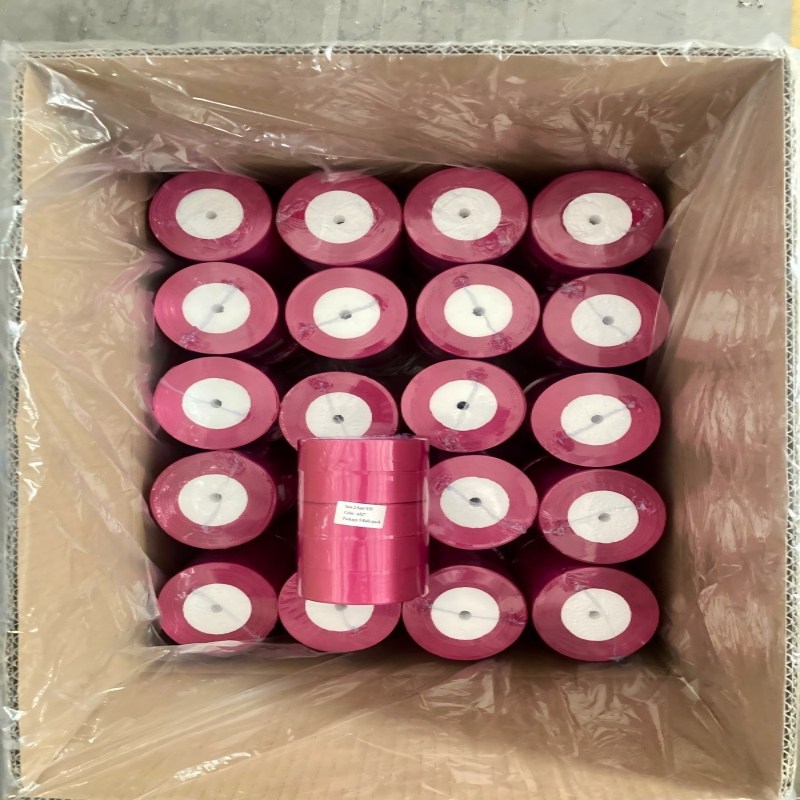 Byron Wholesale Custom Satin Ribbon Roll 1/2'' Satin Ribbon 1.2 cm for Floral Bouquets Gift Wrap