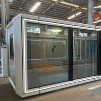 Maison préfabriquée portable et personnalisable en forme de cabane Apple, conteneur, maison modulaire haut de gamme, micro-maison compacte, aménagement compact pour bureau, hôtel 19.1 ㎡