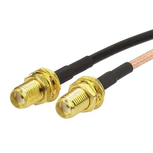 Penjualan Terbaik SMA perempuan untuk 90 derajat TS9 kabel koaksial pigtailuntuk USB MODEM MiFi hotspot pu-smav konektor sma Wanita