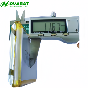 High Power <strong>10000mAh</strong> 37Wh 3.7V <strong>LiPo</strong> <strong>Battery</strong> LP1260110 3.7V Li-Polymer Rechargeable Digital Product for Laptop Use - Product Image 6