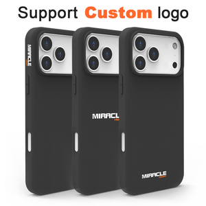 Casing ponsel TPU lembut bermotif kustom pabrik untuk iPhone 17 16 Air Pro Max 2.25mm penutup berkualitas tinggi desain mewah Matte - Product Image 4