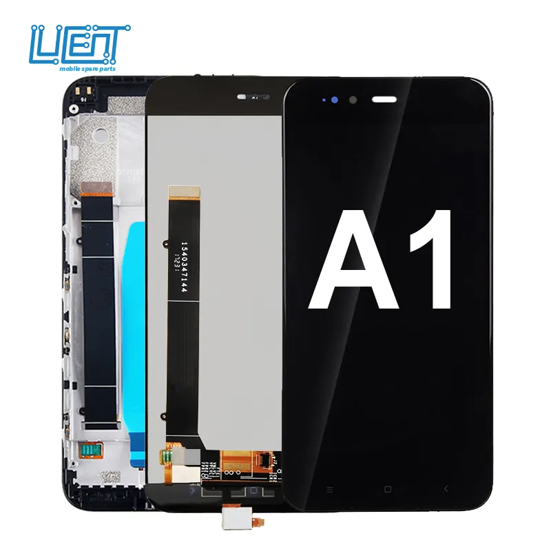 Factory wholesale For mi a1 original display for mi a1 black lcd for mi a1 lcd screen