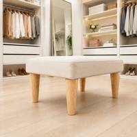 Pieds de meubles en plastique imitation bois, coniques, de remplacement, avec boulon fileté pour canapé, table, chaise