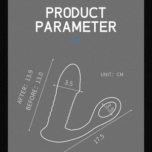 Vibratore Anale Massaggiatore Prostatico Masturbatore Maschile <span class=keywords><strong>Stimolatore</strong></span> Punto G Plug Anale 10 Modalità Vibratore Anale Giocattolo Sessuale per Uomini Coppie Adulti - Product Image 6