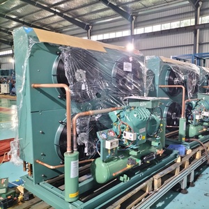 Unité de compresseur alternatif à haut rendement, <span class=keywords><strong>kit</strong></span> de réfrigération à châssis ouvert pour entrepôt frigorifique de légumes - Product Image 4