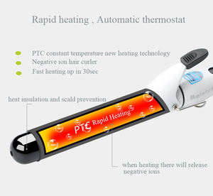 Rizador de pelo eléctrico iónico, profesional, de cerámica, marca privada, novedad - Product Image 6