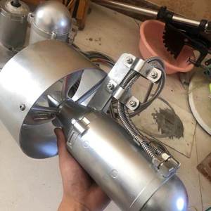 Motor Subacuático Sin Escobillas de 24V 2kW, Sistema de Propulsión Subacuática para Embarcaciones Pequeñas con Controlador - Product Image 4