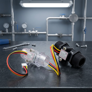 Débitmètre à turbine YF-201C pour une mesure précise du débit d'eau - Product Image 2