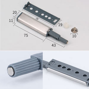 Schranktür-Druckverschluss mit Federöffnung für Schubladen ohne Griff - Product Image 5
