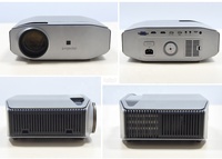 Everycom YG621 Projecteur natif 1080P sans fil WiFi multi-écran VGA USB projecteur de film LED Home cinéma
