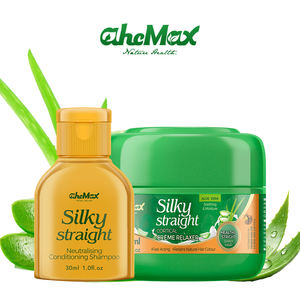 Shampooing conditionneur neutralisant lissant et soyeux pour les soins post-traitement de tous les types de relaxants capillaires, ciblant l'élimination des résidus profonds - Product Image 5