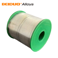 Personnalisé 1.5mm x 9.52mm Sn99.3Cu0.7 Anneaux de soudure fourrés sans plomb à base d'étain-cuivre pour la plomberie Support OEM