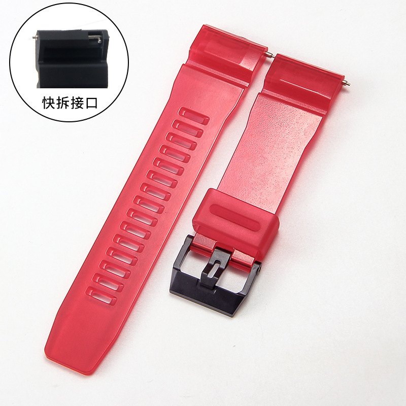 Transparent red