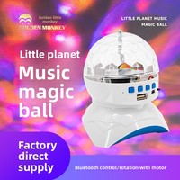 Projecteur d'ambiance Magic Ball avec ciel étoilé rotatif et effets mini-planètes, RVB multicolore 86-220V