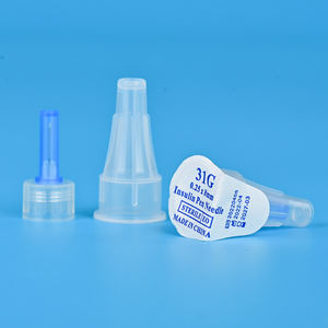 Venta al por mayor de agujas de <span class=keywords><strong>pluma</strong></span> de <span class=keywords><strong>insulina</strong></span> veterinaria envasadas individualmente 31G 8mm estéril desechable uso adulto Jiangsu origen veterinario - Product Image 4