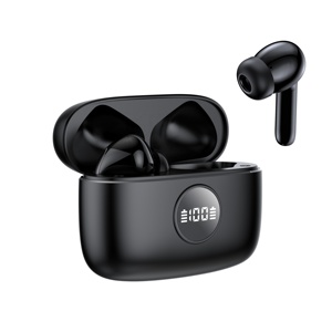 S57A Wireless <strong>Bluetooth</strong> Earbuds - <strong>Advanced</strong> ANC+ENC Noise Cancellation, Digital Display, High-Fidelity Sound - Product Image 3