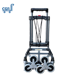 Carretilla <span class=keywords><strong>de</strong></span> Plataforma Plegable Industrial <span class=keywords><strong>de</strong></span> Aluminio OEM, Carretilla <span class=keywords><strong>de</strong></span> <span class=keywords><strong>Mano</strong></span> y Trolley con 2 Ruedas, Vagoneta para Camping - Product Image 2