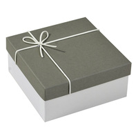 Boîte cadeau avec couvercle et base pour l'emballage de vêtements, laminage personnalisé, fourniture directe d'usine