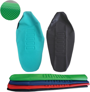 Funda de Asiento de Motocicleta Impermeable y Acolchada de Cuero con Partículas para Motocross - Product Image 1